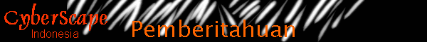 Pemberitahuan